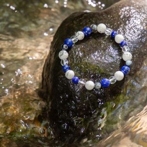 Bracelet en lapis-lazuli KOUN