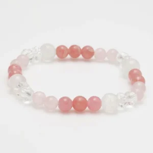 Bracelet gracieux RHODOCHROSITE