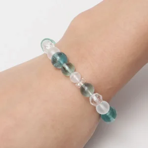 SUIU --Bracelet Fluorite Bleu