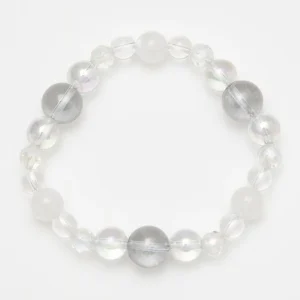 YUNIJI - Bracelet Aura Argenté