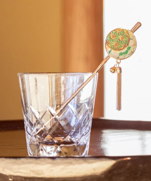 TEMARI KANZASHI Hair Stick --Chanvre – Image 2