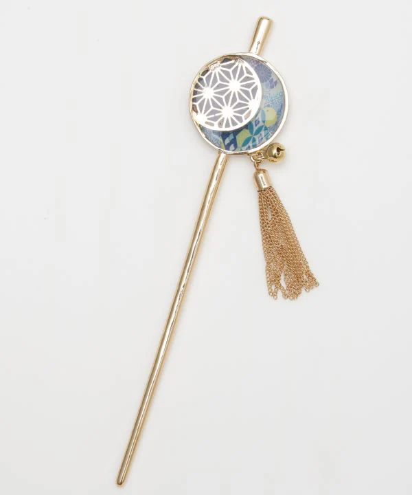TEMARI KANZASHI Hair Stick --Chanvre – Image 3