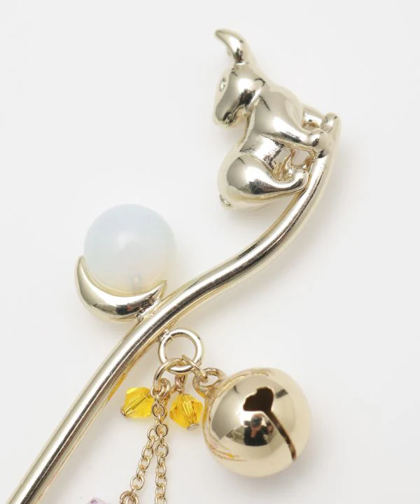 Bâtonnet de cheveux KANZASHI Charming Animal – Image 2