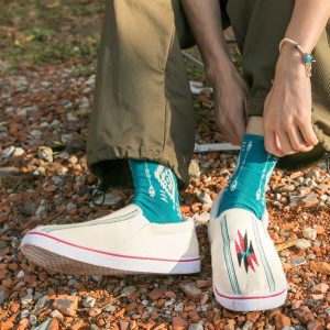 Chaussettes à motifs géométriques 25-28 cm