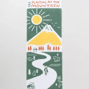 TENUGUI SERVIETTE --Mountain Leisure