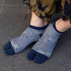 Socquettes TABI Point De Mousse 25-28cm - KUMOGAKURE