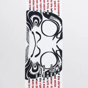 Serviette TENUGUI - Visage DARUMA