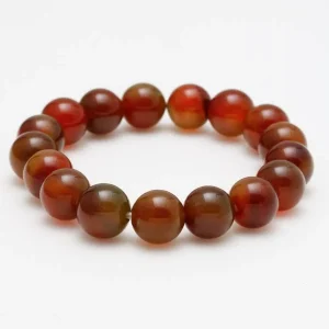 Bracelet en agates de 12 mm