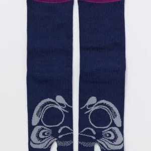 DARUMA Face TABI Chaussettes à bout fendu 23-25cm