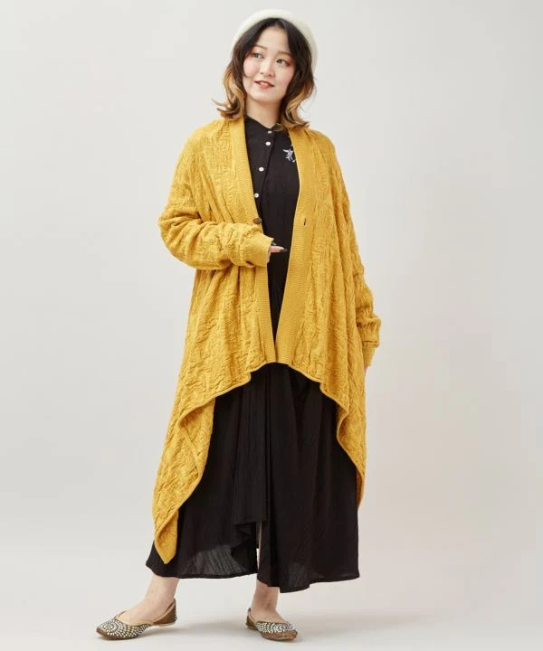 Cardigan en maille jacquard cachemire – Image 8