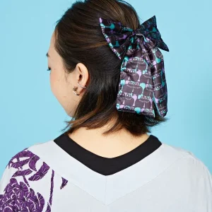 Pince à cheveux ruban rétro moderne