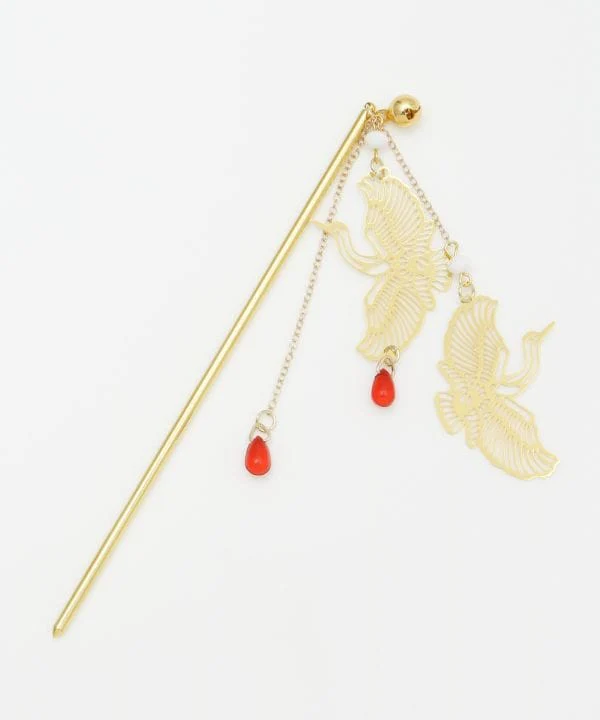 TSUGAI - Épingle à cheveux Crane KANZASHI