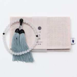 NENJU - Chapelet SHIRO-TSUDUKI avec Pochette