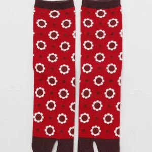 Chaussettes TABI - Anémone Rétro 23-25cm