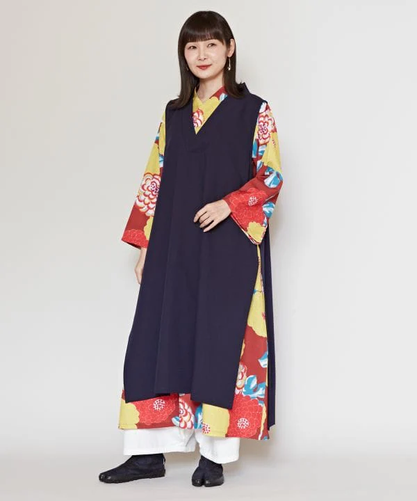 HANADOKI MEISEN Robe superposée – Image 3