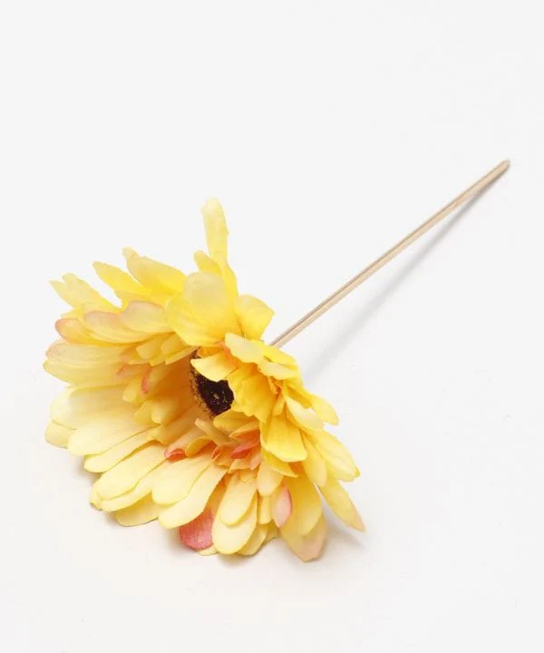 Épingle à cheveux Gerbera KANZASHI avec support – Image 6
