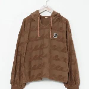 Sweat à capuche SURF＆Palms Big Wave