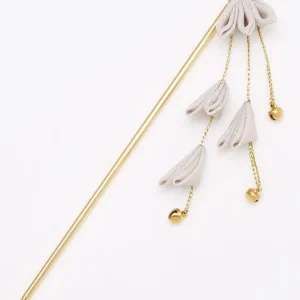 TSUMAMI ZAIKU Épingle à cheveux Kanzashi Pétales de fleurs