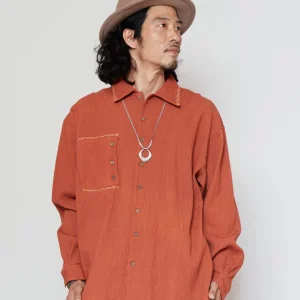 Chemise bohème basique - M