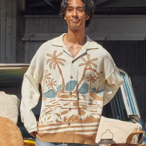 Cardigan en tricot Aloha SURF＆Palms