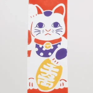 Serviette Tenugui Manekineko