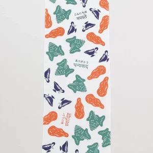 Serviette Tenugui à motif indien