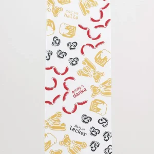 Serviette Tenugui à motif allemand