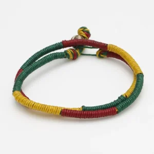 Bracelet couleur Rasta