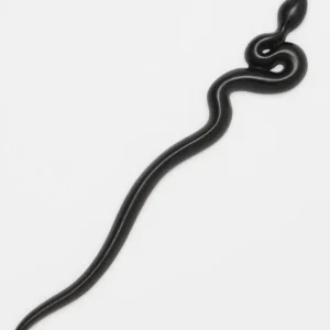 Épingle à cheveux Kanzashi en bois en forme d'animal