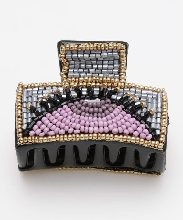 Pince à cheveux avec perles colorées – Image 4