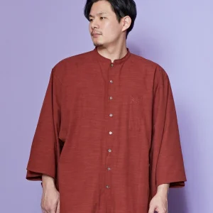 Chemise sans col KAKUSODE