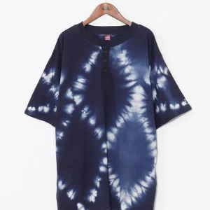 SORYO T-shirt à teinture Shibori pour hommes