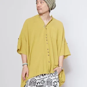 Chemise légère en coton indien