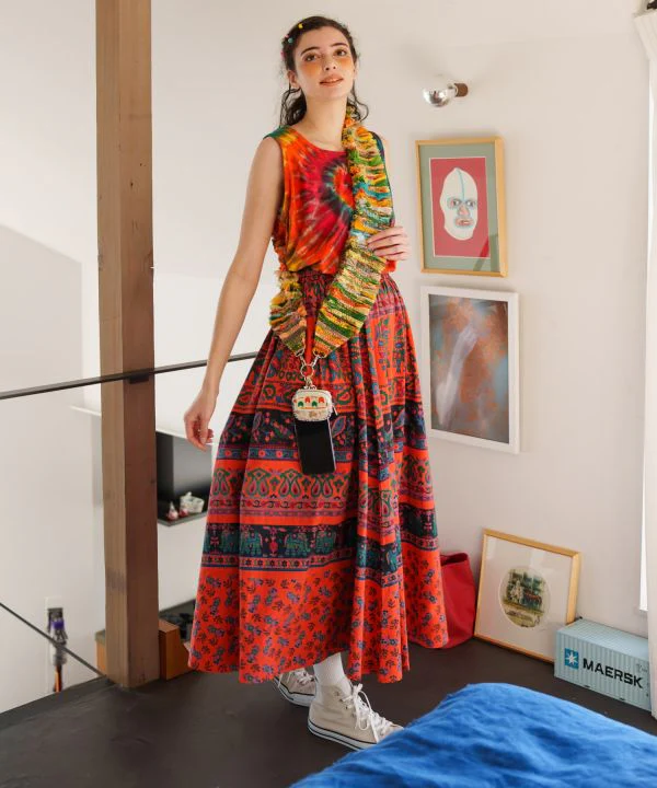 Débardeur tie-dye à base de fibres – Image 4