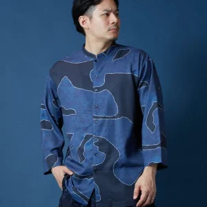 FUKUJIKAKU - T-shirt imprimé Kanji artistique