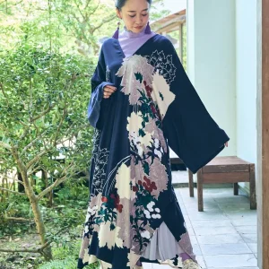 KINSHU - Kimono Comme Robe