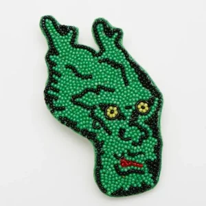 Pince à cheveux en perles Ukiyo-e