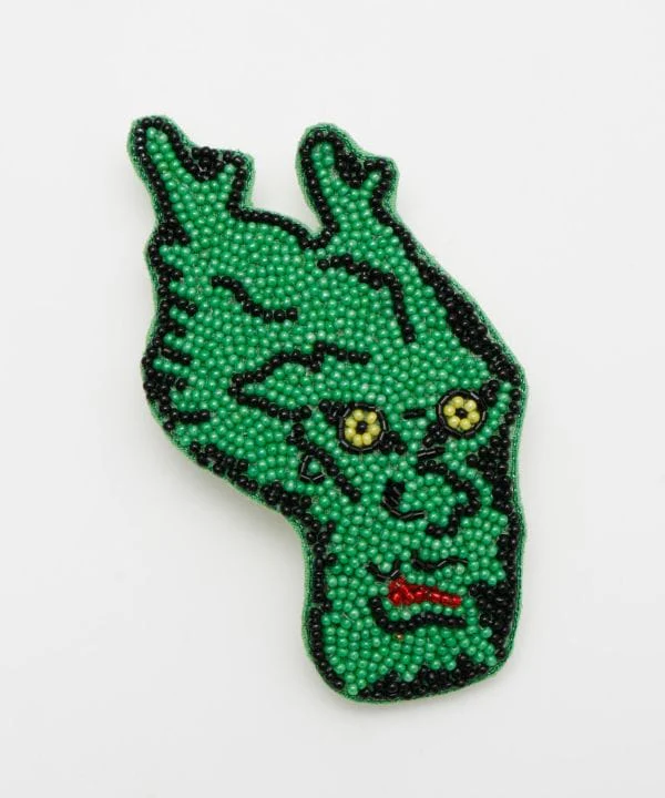 Pince à cheveux en perles Ukiyo-e