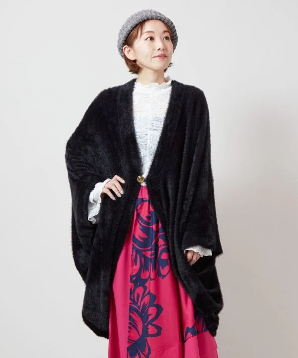 Cardigan doux et moelleux à poils longs – Image 3