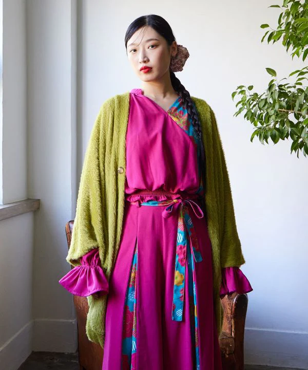 Cardigan doux et moelleux à poils longs – Image 4