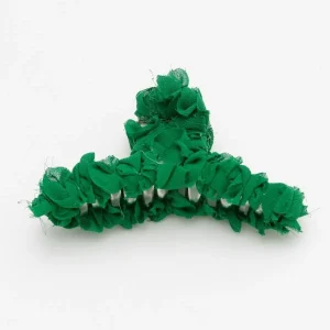 Pince à cheveux en mousseline vibrante