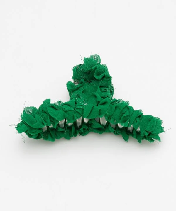 Pince à cheveux en mousseline vibrante