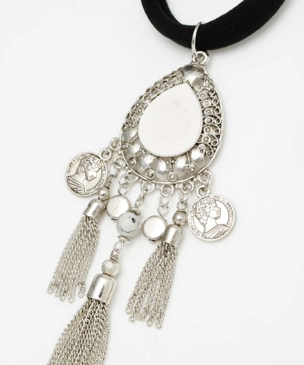 Élastique à cheveux style bohème – Image 3