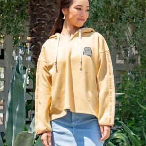 Sweat à capuche en faux daim SURF＆Palms