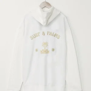 Sweat à capuche actif SURF＆Palms pour homme