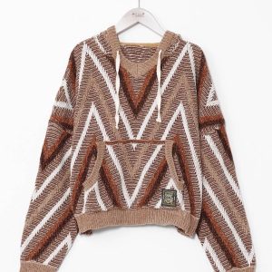 Pull à capuche en tricot SURF＆Palms