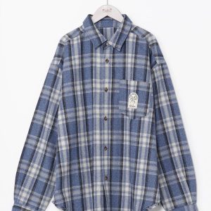 Chemise à carreaux décontractée pour homme SURF＆Palms