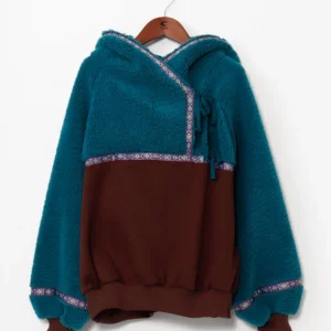 Sweat à capuche bohème chaud