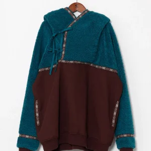 Sweat à capuche bohème chaud pour homme