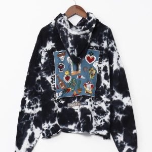 Amina Sweat à capuche tie-dye x grn